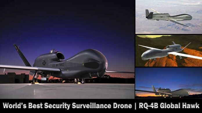 World’s Best Security Surveillance Drone | RQ-4B Global Hawk - By militrayfacts.com