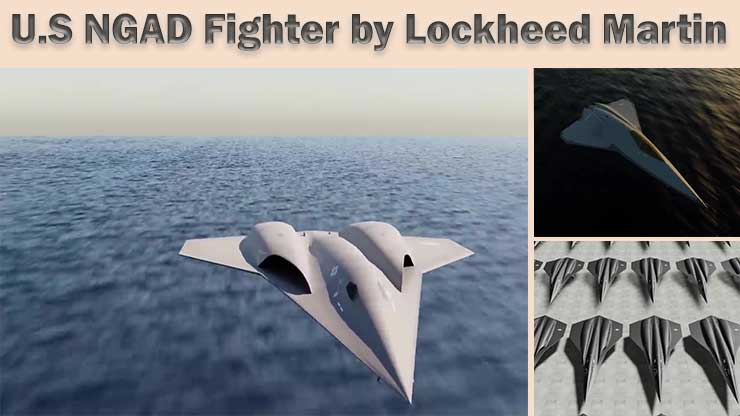 U.S NGAD Fighter by Lockheed Martin - By Militrayfacts.com